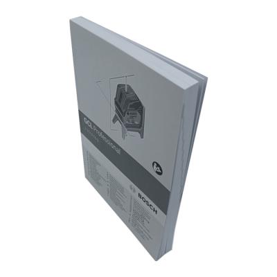 China Paper & Paperboard High Quality Custom Perfect Binding User Manual Book Printing for sale