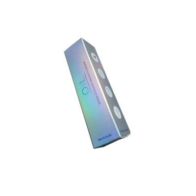 China Recycled Materials High Grade Holographic Paper Packaging Box Custom for sale