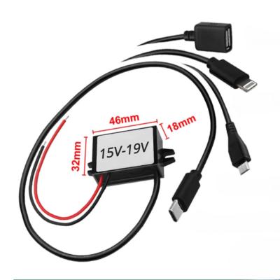 China New DC QC3.0 USB Car Converter Suit Apple Huawei China-chic Regulator Smart Phone DC15-90 (24V36V48V60V72V) Fast Charger Mobile Phone for sale