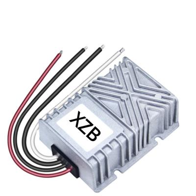 China Black Passenger Car 50A 101Silver 24V Rubber Shell Power Supply Voltage Reduction 12VVehicle Power Module Car Step Down Converter for sale