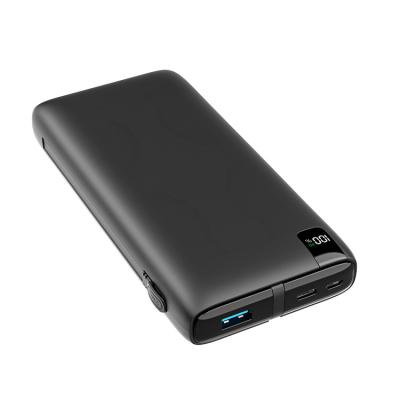 China Easy Fast Charging Carry 20000mAh PD 22.5W Portable Fast Charging Powerbank External Battery Power Bank for sale