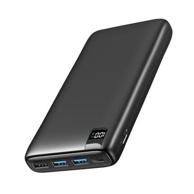 China Carry High Capacity 20000mAh Fast Charging 22.5W LED Digital Display Power Bank Easy Fast Charging for sale