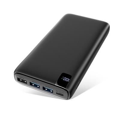 China Easy Fast Charging Carry 20000mAh 22.5W PD Fast Charging Portable Charger Four Outputs Power Bank for sale