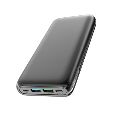 China Fast Charging Support QC 3.0 High Capacity 20W 20000 Mah Travel Portable Phone Power Bank for sale