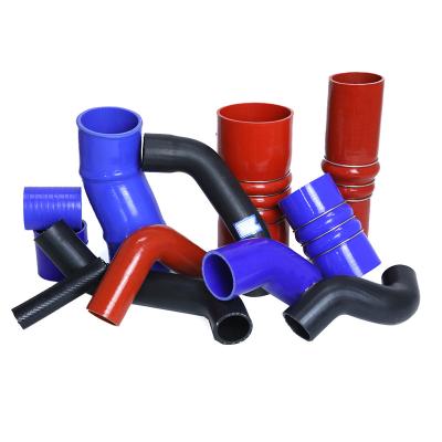 China Resistance Supplier High Temperature Silicon Hose Curved Hose Silicone Turbo Hose High Temperature Silicone Tube For Automobile for sale