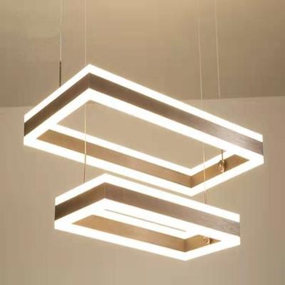 China Modern Custom Hotel Living Room Bedroom Dining Luxury Modern Led Chandelier Light Ceiling Chandeliers for sale