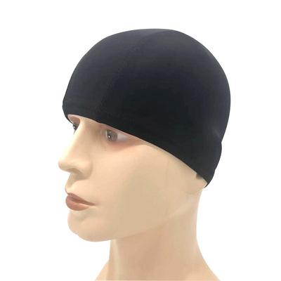 China Various Color Cheapest Comfortable Customized OME Logo Fabric Swimming Cap Spandex Swimming Cap for sale