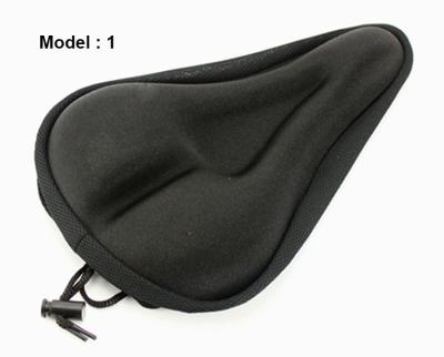 China Supply High Quality Comfortable Sports Protection Narrow Exercise Bike Seat Cover, 3D Silicone Non-Plane Bicycle Seat Cover for sale