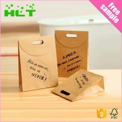 China Recyclable Custom Printed Shopping Luxury Packaging Gift Die Cut Paper Bag With Logo for sale