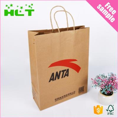 China Color Paper Sack Recyclable Custom Eco Friendly Customized Paper Bags for sale