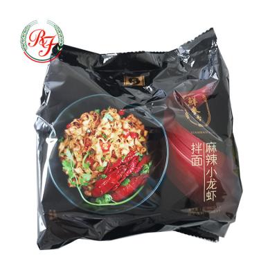 China Natural Single Flavor Chinese 2xSpicy Crawfish Non Fried Instant Ramen Noodles for sale