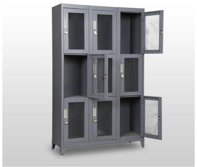 China Military Wire Mesh Storage Locker Weapon Storage Cabinets , Large Locking Metal Cabinet  for sale