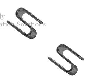 China SS Wire Shelving Parts S Hook  For Add On Units , Industrial Metal Shelving Parts for sale