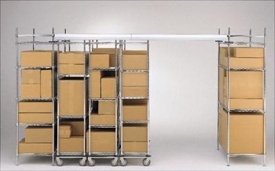 China Sliding High Density Storage System , Custom Sizes High Density Storage Shelving  for sale