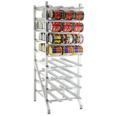 China Dispensing Canned Food Heavy Duty Storage Racks , Metal Frame Wire Storage Racks for sale