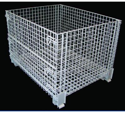 China Anti - Corrosion Wire Mesh Container With High Capacity Zinc Or Hot Galvanized for sale