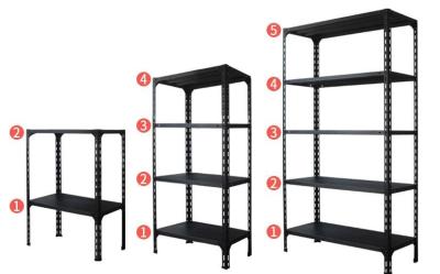 China Home Decoration Convenient Storage Diy Boltless Rack Resistance To Corrosion for sale