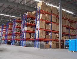 China Space Saving Heavy Duty Storage Racks , Cold Roll Steel Racking System Quick Access for sale