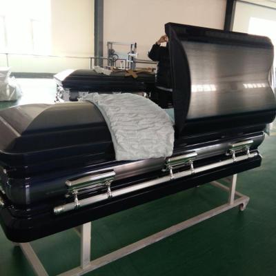 China Metal Steel Caskets Good American Style Design for sale