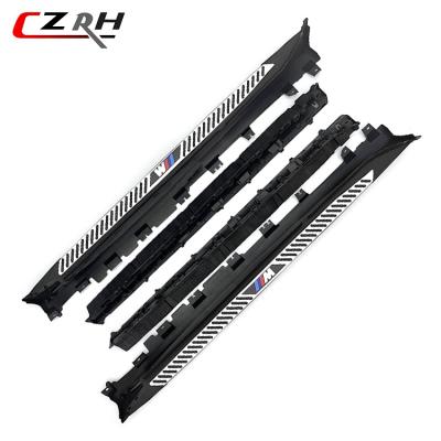 China From Factory Auto Parts CZRH Motion Directly Offer High Quality With Logo Running Board For BMW X5 2019-2022 Side Step Pedals for sale