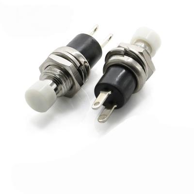 China PS-D43 Mini Push Button 2 Pins AC Momentary Push Button Switch SPST (ON) 1A 250V 1A 250V for sale