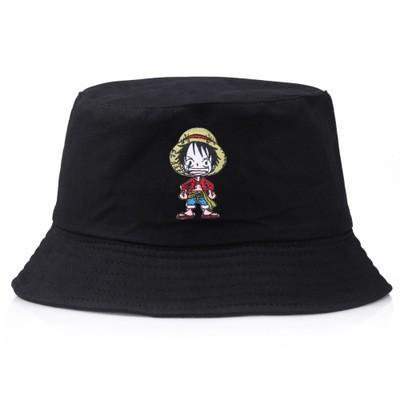 China Fashion\comfortable\durable version of the new trend Pirate King Adults Cartoon Pattern Luffy one-piece bucket hat for sale