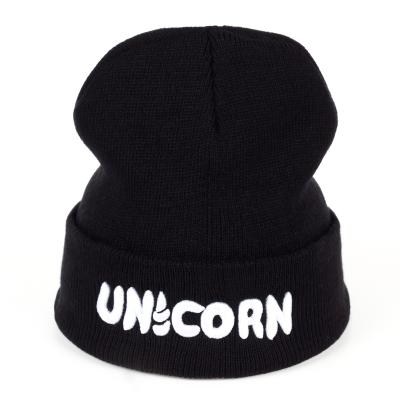 China UNICORN Fashionable Knitted Warm Hat Casual Winter Street Custom JOINT Beanies Wholesale 2021 New for sale