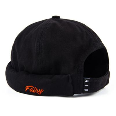 China 2021 European and Korean JOINT fashion women's men's NO--brimmed casual custom brimless hat for sale