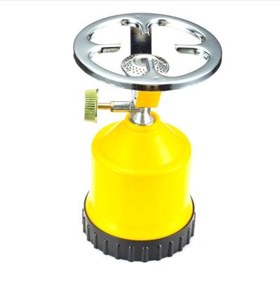 China New Modern Zinc Alloy Valve Burner Portable Camping Gas Cooker With 190g Cartridge for sale