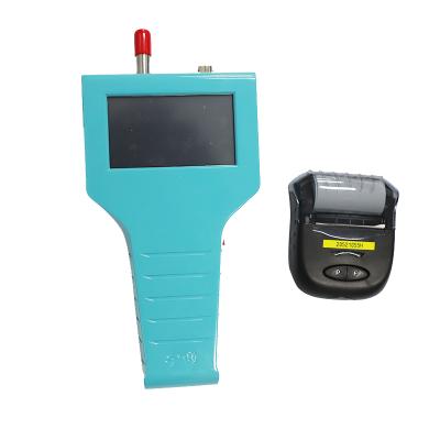 China AC/DC Handheld Particle Counter 2.83L Touch Screen Laser Air Particle Counter 24*13.5*6.8cm for sale