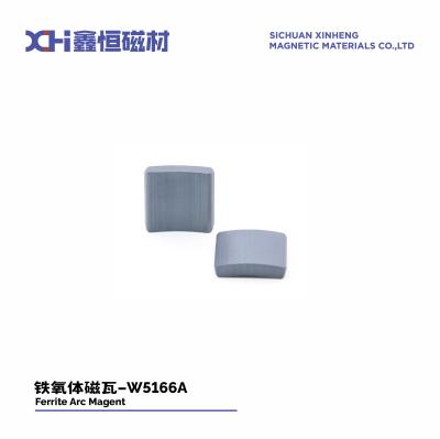 China Circular Arc Permanent Magnet Ferrite Sintered At High Temperature For Fans Motors W5166A for sale