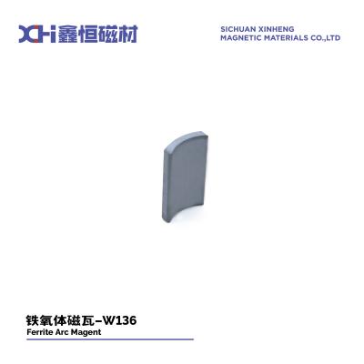 China High Temperature Sintered Ferrite Magnet Can Be Applied To Inverter Motor W136 for sale