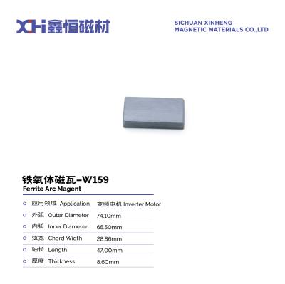 China Hard Permanent Magnet Ferrite With High Coercivity Is Used In Inverter Motors W159 for sale