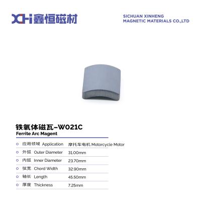 China High Temperature Sintered Permanent Magnet Ferrite For General Generator Motor W021C for sale