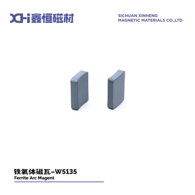 China Hard Ferrite Tiles Fired At 13 Hours High Temperature For Universal Motor W5135 for sale