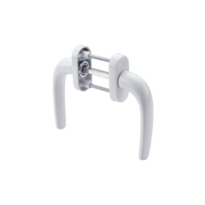 China Traditional PVC WINDOW AND DOOR Accessory-Double Sided Door Handle Lock for sale