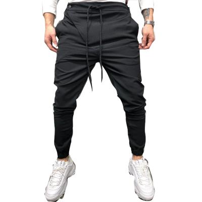 China New Men's Anti-Wrinkle Anti-Wrinkle Pants Men's Outdoor Sports Casual Pants Jogging Pants Gym Stretch Fitness Sports Casual Pants for sale