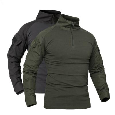 China Anti-Static Outdoor Tactical Military Men's Shirts Casual T-Shirts Anti-Static Sports Combat Uniforms Hunting Fishing Climbing T-shirt for sale