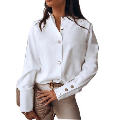 China Anti Pilling Women Shirts Woman Blouses Cotton Tops Blouses Long Sleeve Shirts Lace Up / White Blusas Plus Size 5XL Ladies Blouses for sale