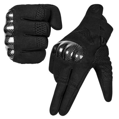 China Winter MOREOK Full Finger Joint Protection Custom Carbon Fiber Riding Racing Motorcycle Cycling Gloves Non-slip For for sale