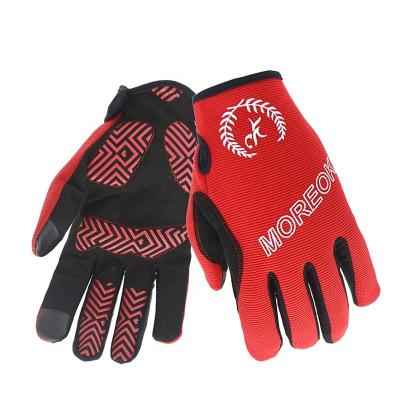 China MOREOK Autumn Full Finger Breathable Thin 3MM Unisex Anti-slip Mountain Bike Bicycle Road Racing Pads MTB Cycling Gloves For Men for sale