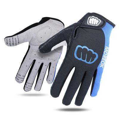 China MOREOK Full Finger MTB Pads MTB Cycling Gloves Breathable Thin 5MM Road Racing Cycling Gloves Breathable Thin For Men for sale