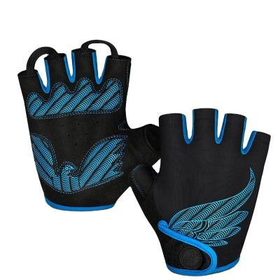 China MOREOK Half Finger Mountain Bike Gloves Unisex Breathable 5MM SBR Non-slip Pads Road Racing Bike Cycling Gloves For Women Men for sale