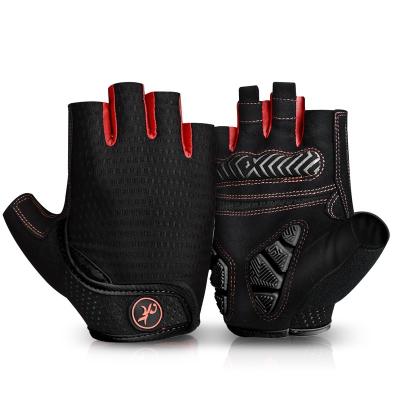 China Wholesales Unisex Bike Gloves 5MM Gel Protection Mountain Road Bike Fingerless Breathable Anti-Slip Bicycle Cycling Cycling Gloves For Women Men for sale