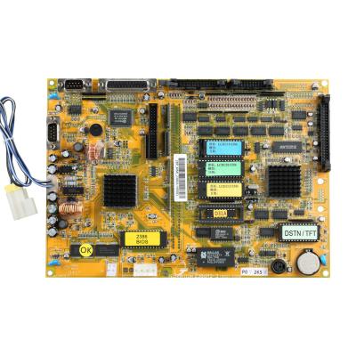 China Machinery repair shops Techmation 2386 MMI board motherboard display board memory card for injection molding machine for sale