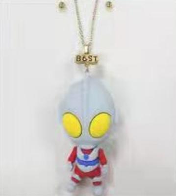 China CLASSIC Popular Kids Ultraman Cartoon Ornaments Cool Ultraman With Different Characters And Costumes Pendant Necklace for sale