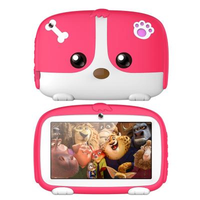 China 7 INCH Kids Tablet Baby Teaching Machine Android4.4 WIFI 512GB+8GB HD Camera For Kids Learning 7