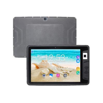 China Waterproof OEM 10.1 Inch Rugged Waterproof IP66 Android 9.0 Tablet With NFC Fingerprint Unlock 4G LTE Tablet PC for sale