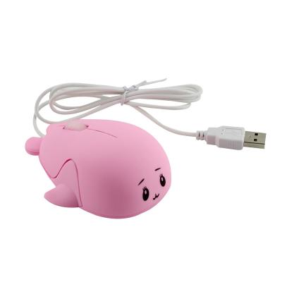 China Mini Dolphin Shape USB Wired Optical Mice Mini Small Kids Children Mouse 1600DPI Mouse For PC Laptop Desktop Computer Mous Game for sale