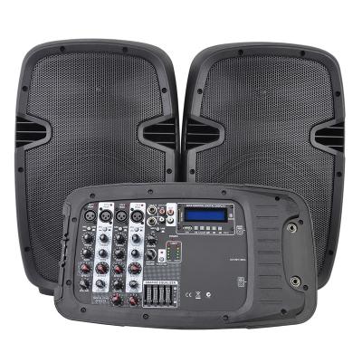 China Outdoor Accuracy Pro PML10SGQ-BT Audio 10 Inch Powered Speaker PA Sound Sound Speaker System With Ce Amplifier Black Outdoor Plastic PP Accept for sale